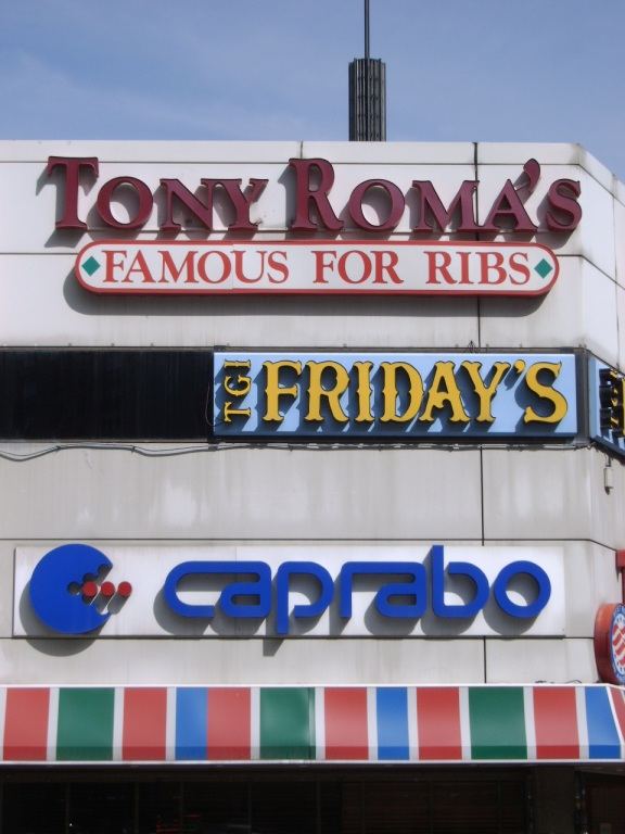 Tony Roma's Friday's (Madrid), 2005-03-17